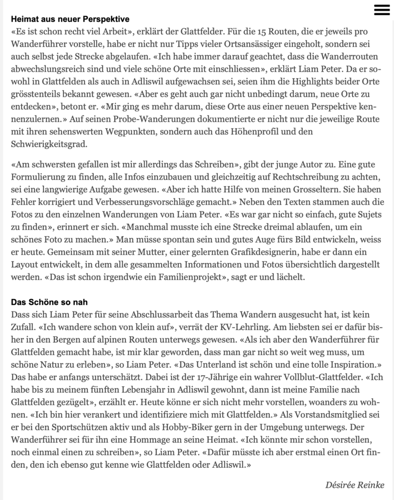 Unterland Zeitung 18.12.2020